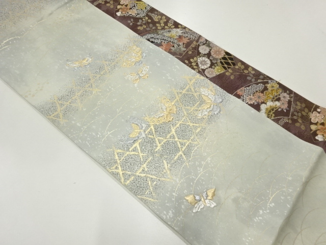 桃山小袖献上文織出し袋帯